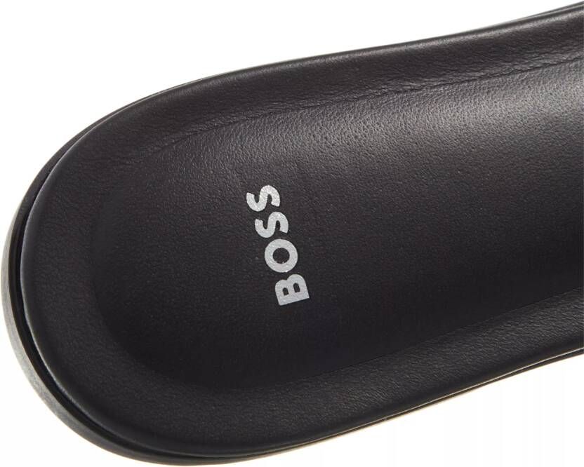 Boss Sandalen Millie Slide in zwart