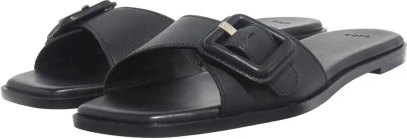 Boss Slippers & Mules Charlize Slid10 in zwart