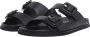 Boss Slippers & Mules Freyah Slide in zwart - Thumbnail 1