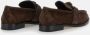 Bottega Veneta Brown Suede Moccasins With Knot Detail in bruin - Thumbnail 1