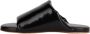 Bottega Veneta Sandalen Cushion Slides Black in zwart - Thumbnail 1