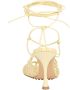 Bottega Veneta Sandalen Dot Leather Sandals Beige in beige - Thumbnail 1