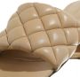 Bottega Veneta Sandalen Flat Lido Sandals Leather in beige - Thumbnail 1