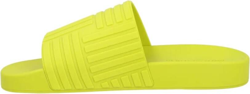 Bottega Veneta Sandalen Resort Slides Kiwi in groen
