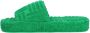 Bottega Veneta Sandalen Resort Sponge Green in groen - Thumbnail 1