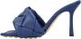 Bottega Veneta Slippers & Mules Lido Mule Blue in blauw - Thumbnail 1