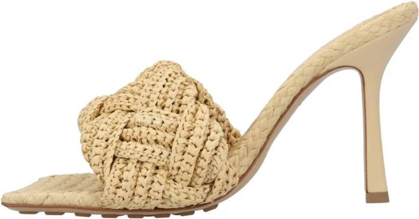 Bottega Veneta Slippers & Mules Lido Mule Brown in beige