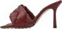 Bottega Veneta Slippers & Mules Lido Mule Red in rood - Thumbnail 1