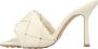 Bottega Veneta Slippers & Mules Lido Mule White in beige - Thumbnail 1