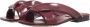 Bottega Veneta Slippers & Mules Riva Mules in rood - Thumbnail 1