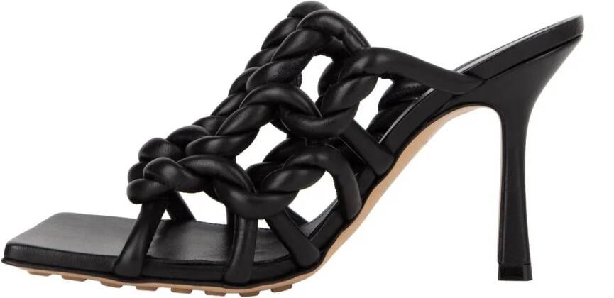 Bottega Veneta Slippers & Mules Stretch Mule Black in zwart