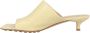 Bottega Veneta Slippers & Mules Stretch Mule Yellow in geel - Thumbnail 1