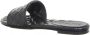Bottega Veneta Slippers & Mules Flat Sandal Leather in zwart - Thumbnail 1