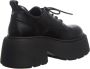 Buffalo Loafers Vicious Lace Up Lo in zwart - Thumbnail 1