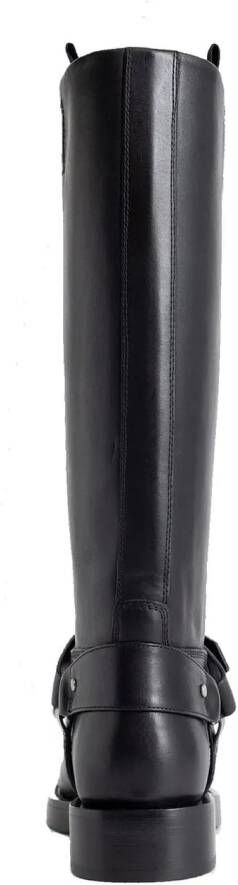 Burberry Boots Sadlle High Boots in zwart