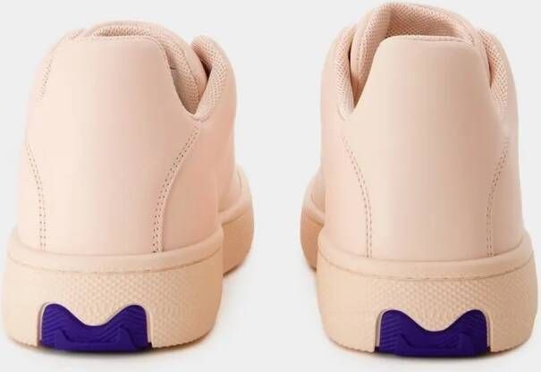 Burberry Low-Top Sneakers Lf Box Sneakers Leather Baby Neon in roze