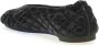 Burberry Gewatteerde Equestrian Platte Schoenen Black Dames - Thumbnail 2