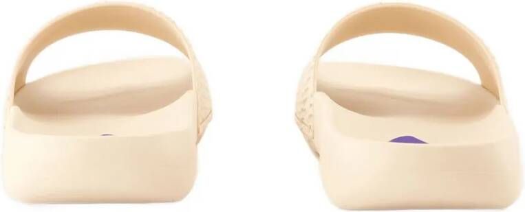 Burberry Sandalen Dive Check Sandals Synthetic Pink in beige