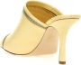 Burberry Peep Mules in glanzend leer Yellow Dames - Thumbnail 2