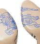 Burberry Sandalen Plaid Pattern Stiletto Sandals in beige - Thumbnail 2