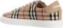 Burberry Newalbridge sneakers onder controle canvas Beige Dames - Thumbnail 2