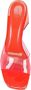 By Far Hoge hakken Michelle Lipstick And Flame Pu And Patent Leather in meerkleurig - Thumbnail 1