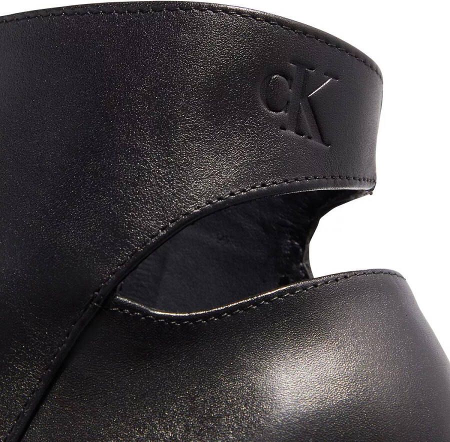 Calvin Klein Boots & laarzen Heel Zip Boot Lth in zwart