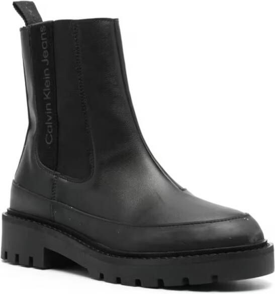 Calvin Klein Jeans Boots Combat Chelsea Boot in zwart