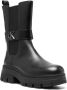 Calvin Klein Jeans Chunky Combat Chelsea Boots in zwart - Thumbnail 1