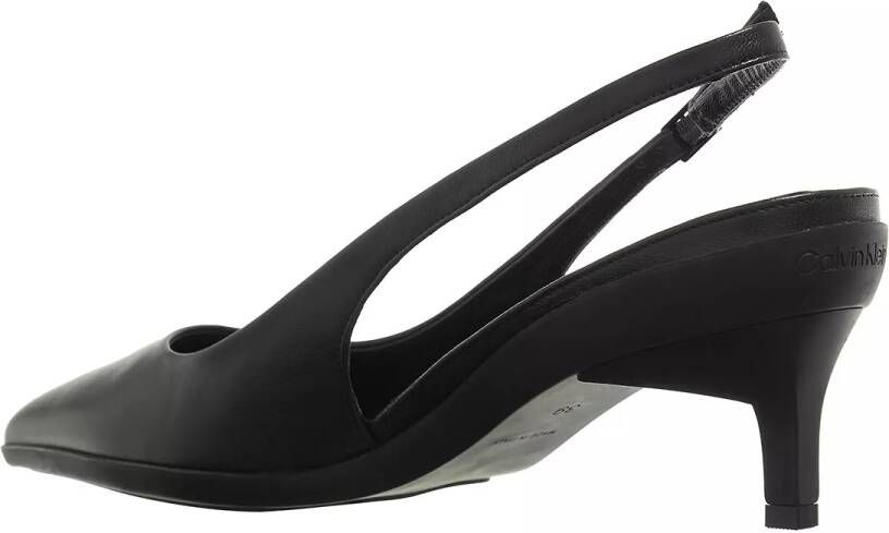 Calvin Klein Pumps & high heels Heel Slingback Pump 50 Lth in zwart