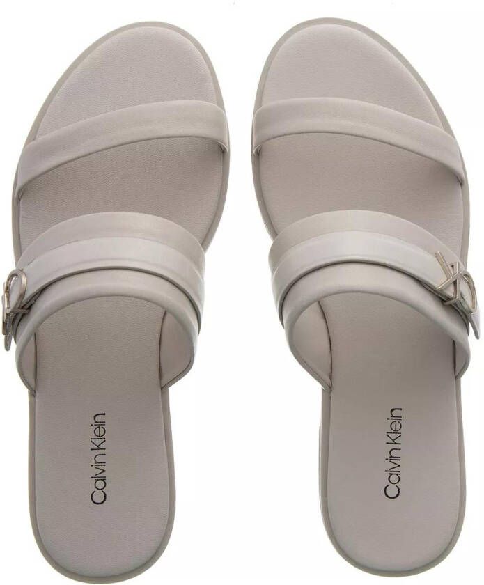 Calvin Klein Sandalen Almond Slide W Hw in crème