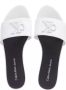 Calvin Klein Sandalen Flat Sandal Slide Hw in wit - Thumbnail 1