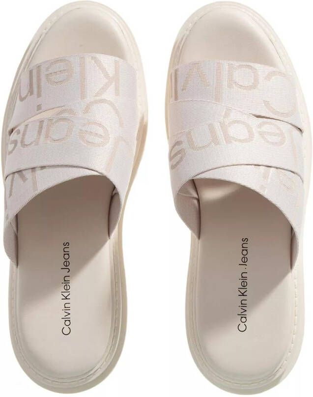 Calvin Klein Sandalen Toothy Combat Sandal Webbing in crème