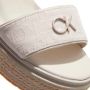 Calvin Klein Elegante Hoge Hak Sandalen Beige Dames - Thumbnail 2
