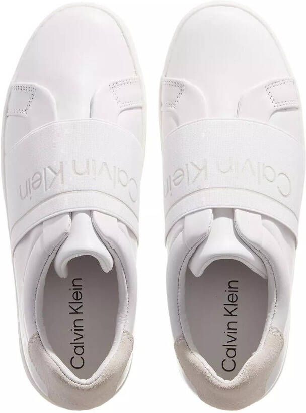 Calvin Klein Sneakers Clean Cupsole Slip On in wit
