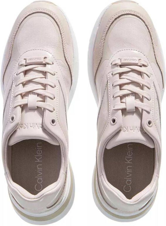 Calvin Klein Sneakers Elevated Runner Lace Up in poeder roze