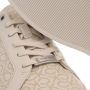 Calvin Klein Beige Veterschoenen Lente Zomer Print Beige Dames - Thumbnail 3