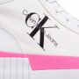 Calvin Klein Sneakers Skater Vulcanized Laceup Mid in wit - Thumbnail 2