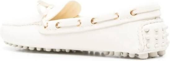 Car Shoe St Cervo Moccasin in wit
