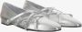 Carel Paris Eloise Dancers Flats in zilver - Thumbnail 1