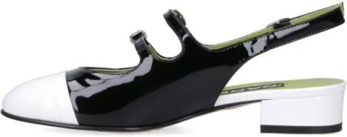 Carel Paris Hoge hakken Carel "Abricot" Mary-Jane – Black Patent in zwart
