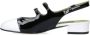 Carel Paris Hoge hakken Carel "Abricot" Mary-Jane – Black Patent in zwart - Thumbnail 2