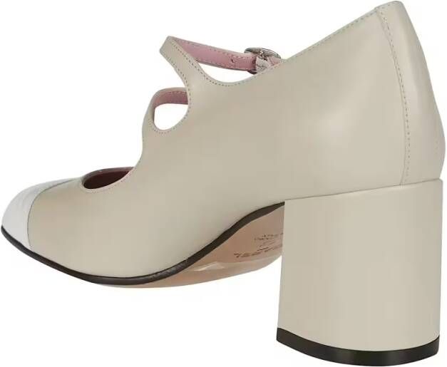 Carel Paris Hoge hakken Double Strap Heel 6Cm Pumps in grijs