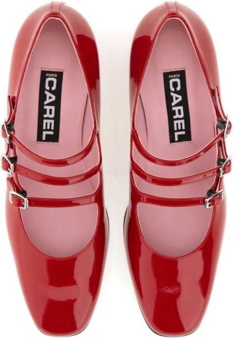 Carel Paris Hoge hakken "Kina Pump in rood
