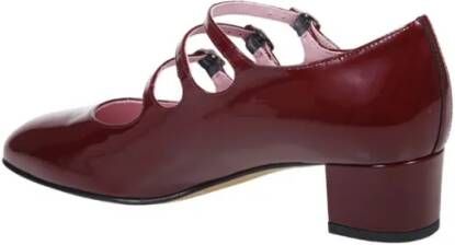 Carel Paris Hoge hakken Kina Pump in rood