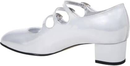 Carel Paris Hoge hakken Kina Pump in wit
