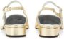 Carel Paris Hoge hakken "Ocean" Slingback in goud - Thumbnail 1