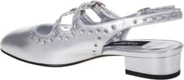 Carel Paris Hoge hakken Queen Pump in zilver