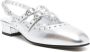Carel Paris Hoge hakken Silver Low-Heeled Mary Jane 05 Shoes in zilver - Thumbnail 2