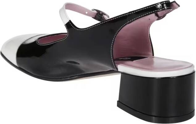Carel Paris Hoge hakken Slingback 01 Shoe With Wide Heel in zwart